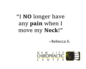 Chiropractic Fort Wayne IN Patient Testimonial at New Life Chiropractic