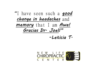 Chiropractic Fort Wayne IN Patient Testimonial at New Life Chiropractic